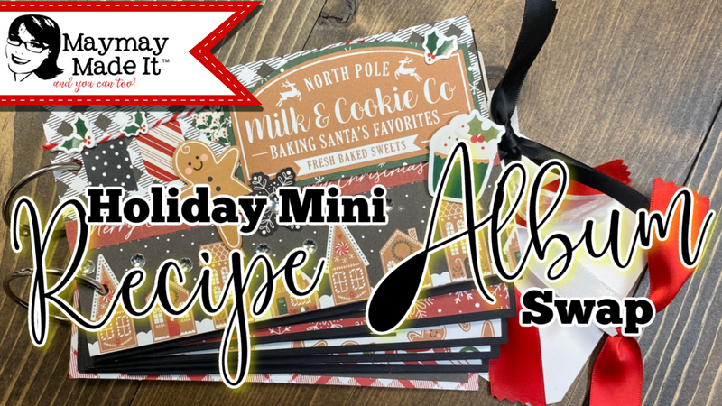 Holiday Mini Album Recipe Swap