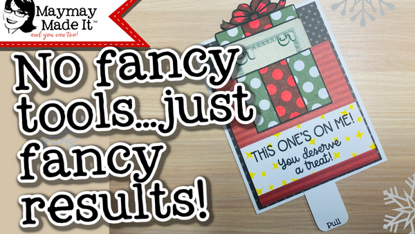 Double Slider Gift Card Featuring the Gift Card Surprise Stamp Set