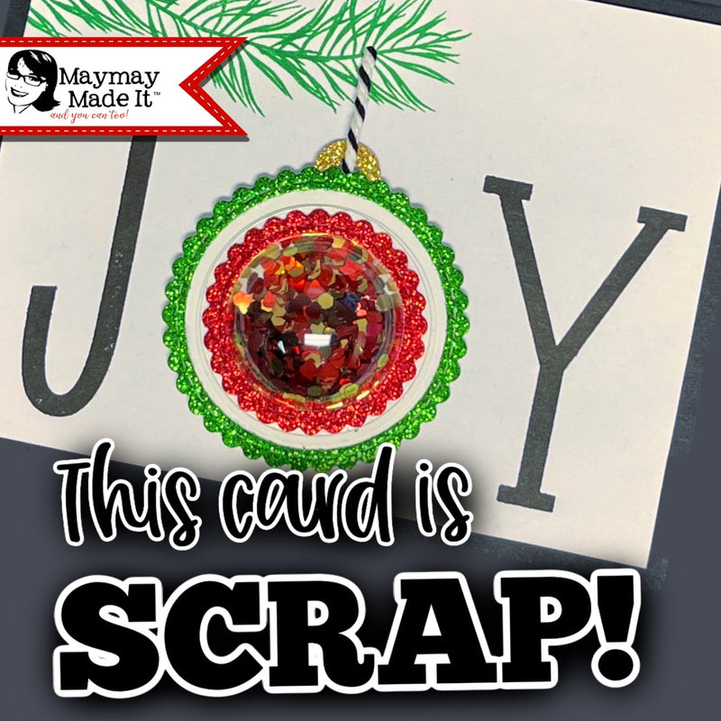 Persnickety Scrappy Card Making Maymay Actually Measures!
