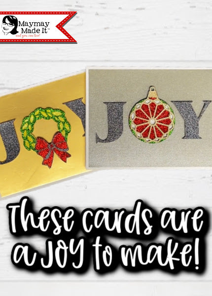 Joy of Christmas~These cards are a Joy to make!!