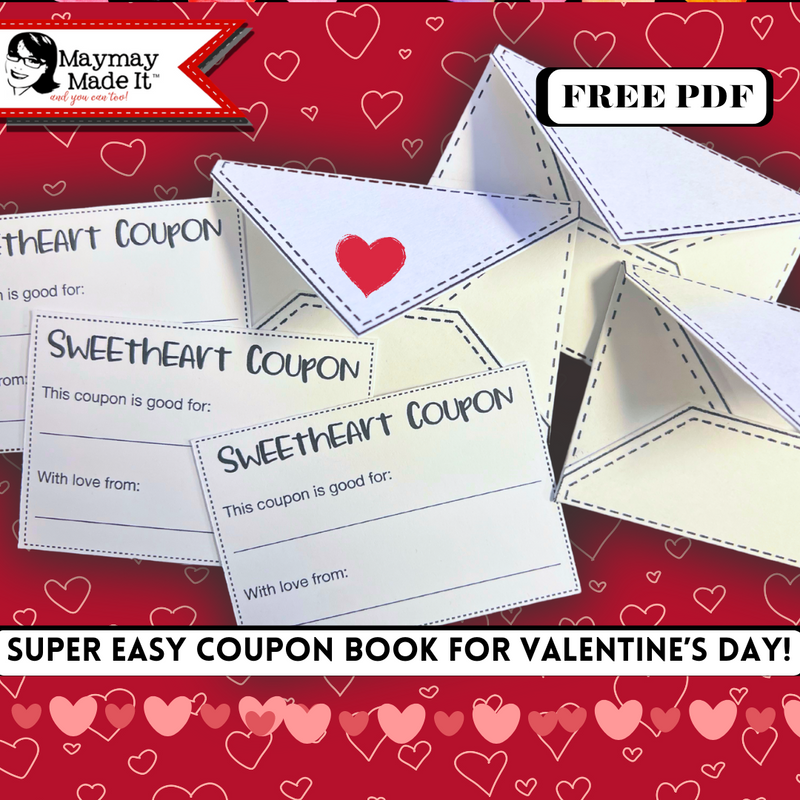 EASY Envelope Sweetheart Coupon Book