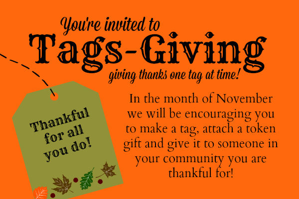Tags_Giving A Thankful Event!