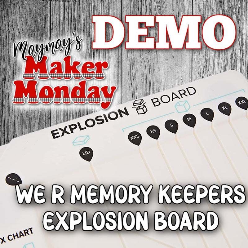 How to use the Explosion Board by We R Memory Keepers