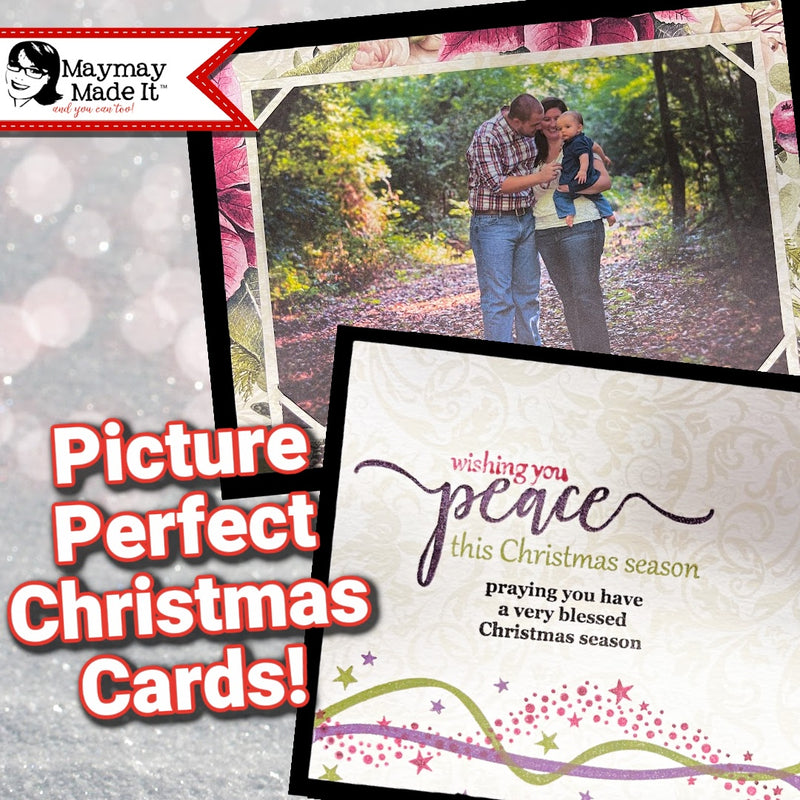 Simple Easy But OH SO SPECIAL!  Photo cards are great Holiday cheer-me-ups!