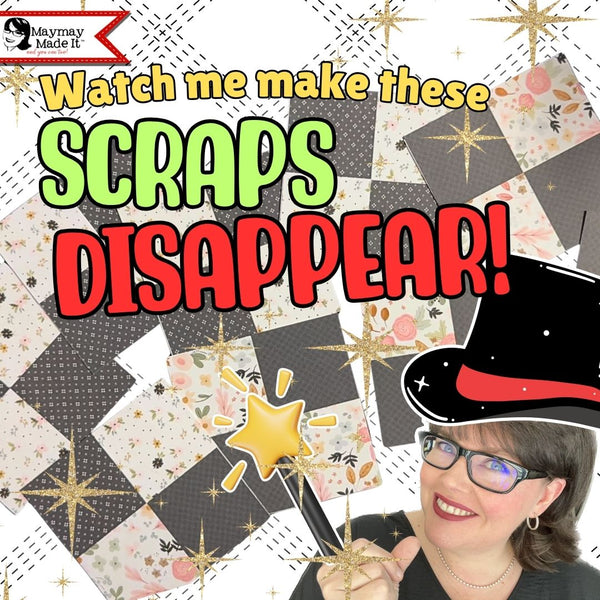 Got 2x2 Inch Scraps? Watch Me Make Them Disappear!