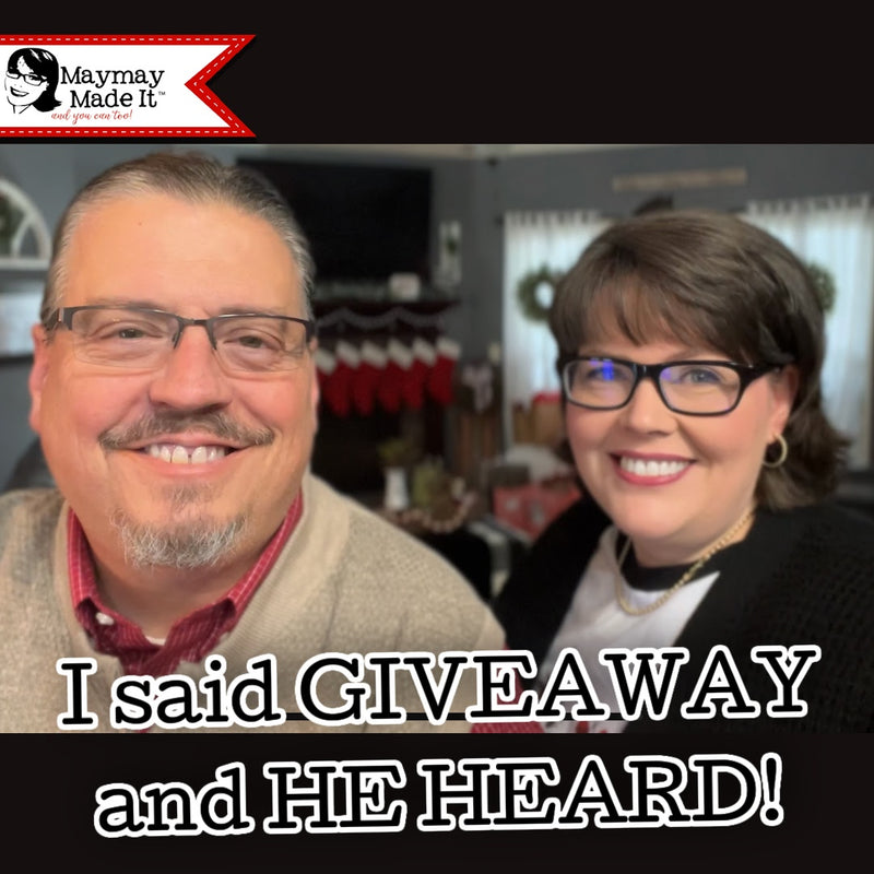 Did she say GIVEAWAY? A Christmas Message From Us!
