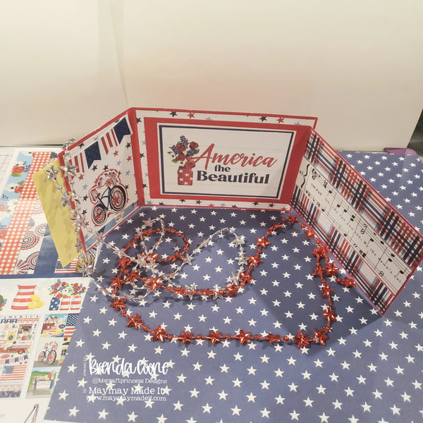MAYMAY'S DT "AS MANY AS CARDS" GOD BLESS AMERICA CHALLENGE~Brenda Coone