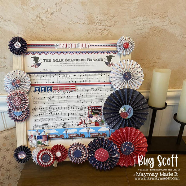 Maymay's 2021 Spring/Summer DT Bug Scott God Bless America Paper Challenge