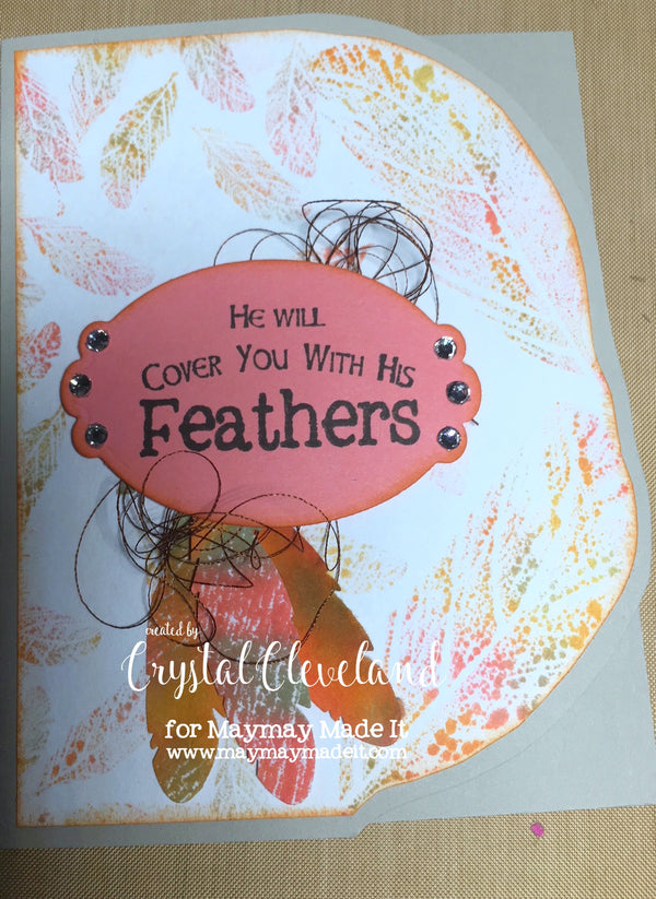 Blog DT Color Challenge Cover you with His Feathers by Crystal Cleveland