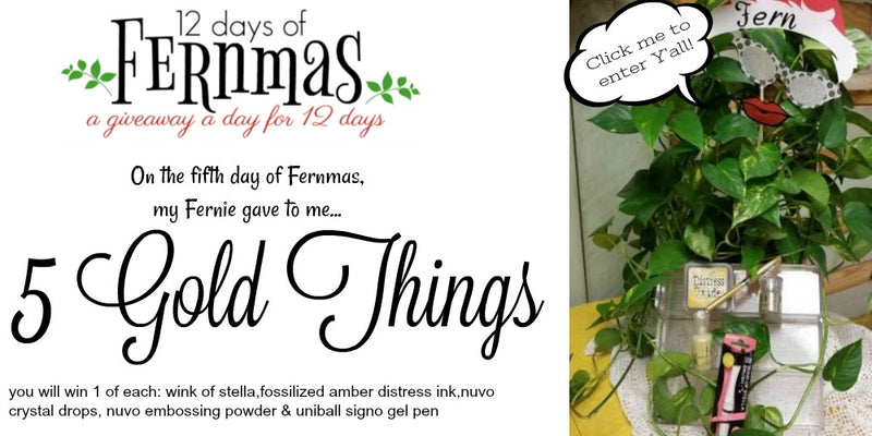 12 Days of Fernmas, A Giveaway a Day for 12 Days~Day 5