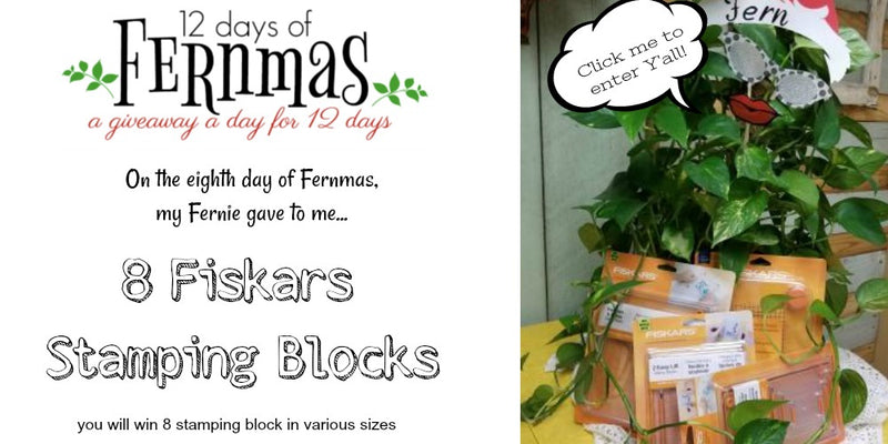 12 DAYS OF FERNMAS, A GIVEAWAY A DAY FOR 12 DAYS~DAY 8