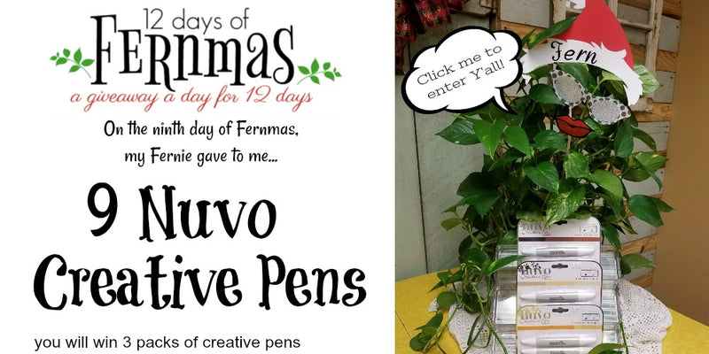12 DAYS OF FERNMAS, A GIVEAWAY A DAY FOR 12 DAYS~DAY 9