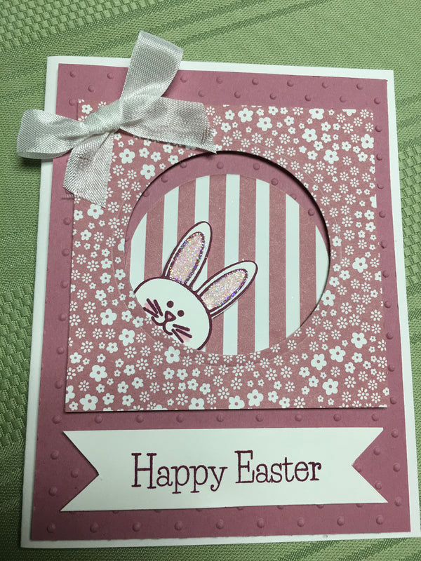 Peaking Easter Card