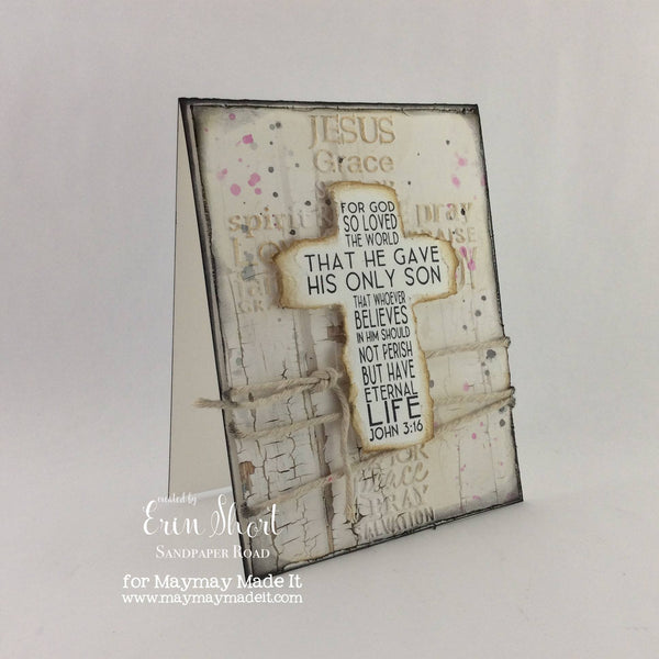 John 3:16 Cross Card created by DT Member Erin Short