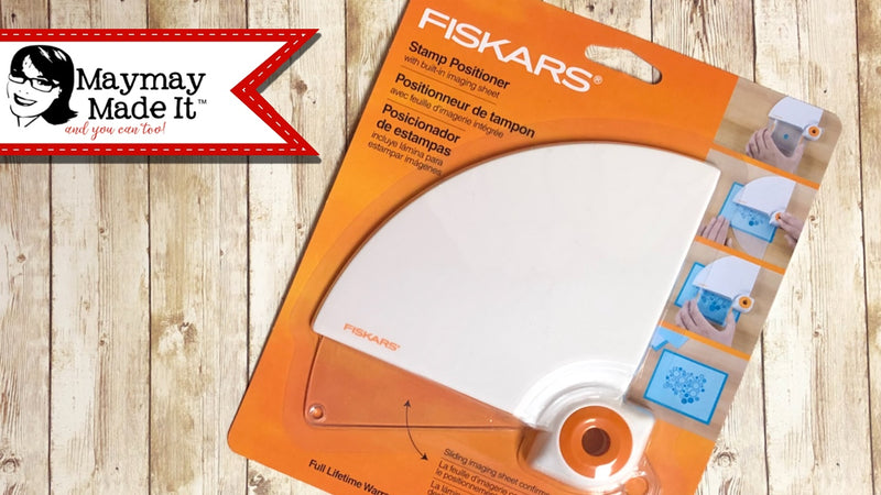 How to use a Fiskars Stamp Positioner!
