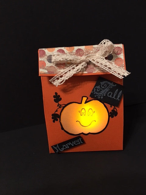 Gift Bag Tea Light by Crystal Cleveland