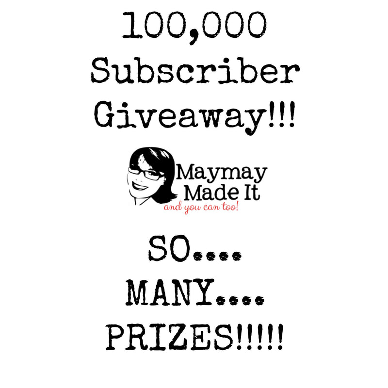 100,000 Subscriber Giveaway!  SO MANY PRIZES!!!