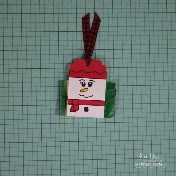 Maymay's Pictorial Team Snowman Treat Holder