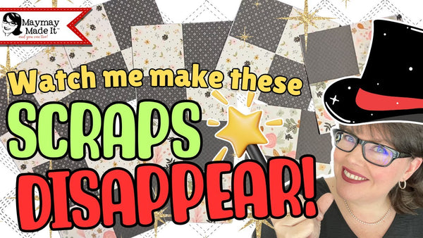 Got 2x2 Inch Scraps? Watch Me Make Them Disappear!