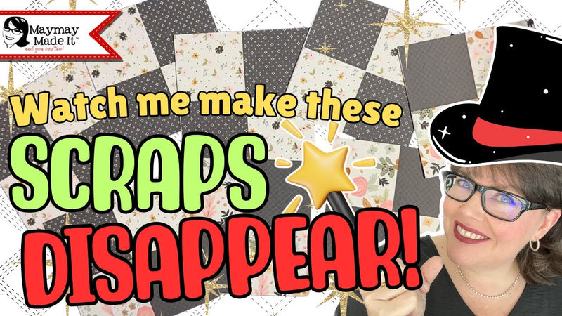 Got 2x2 Inch Scraps? Watch Me Make Them Disappear!