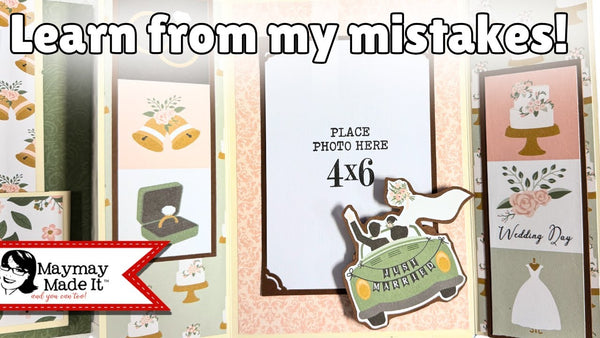 Turning pre loaded pages to my own designs…Fabric Covered Heirloom Album Part 3