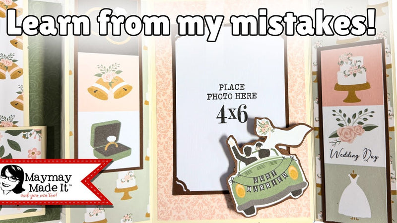 Turning pre loaded pages to my own designs…Fabric Covered Heirloom Album Part 3