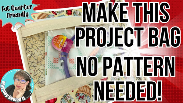 DOES VINYL INTIMIDATE YOU?  Not anymore!  You can make this from your stash today!