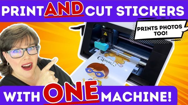 Make room!  This will be out all the time! Liene Pixcut S1 Print & Cut Machine for Stickers/Photos