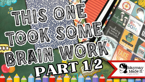 Plastic Photo sleeves aren’t just for albums!  This one is sooooo cool!