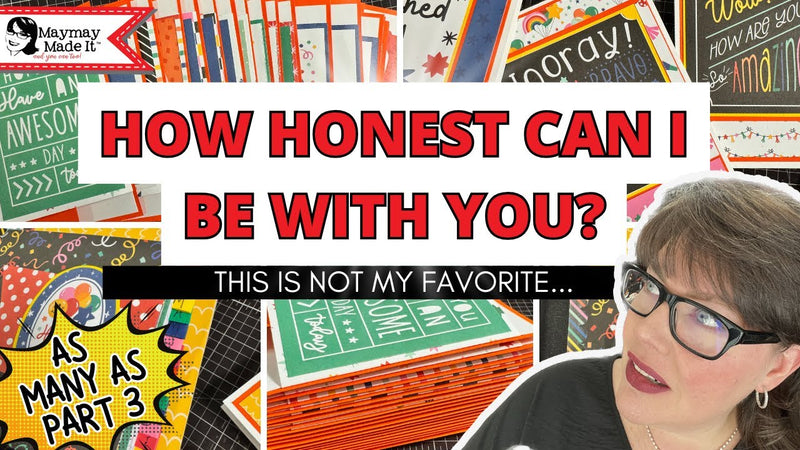 Every part of crafting isn’t fun! But..a bad day crafting is better than no crafting, right?