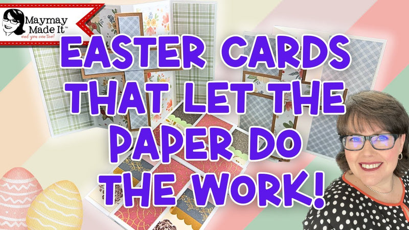 SCRAPBUSTER IDEA: Don’t have Easter Paper?  Use what you have!
