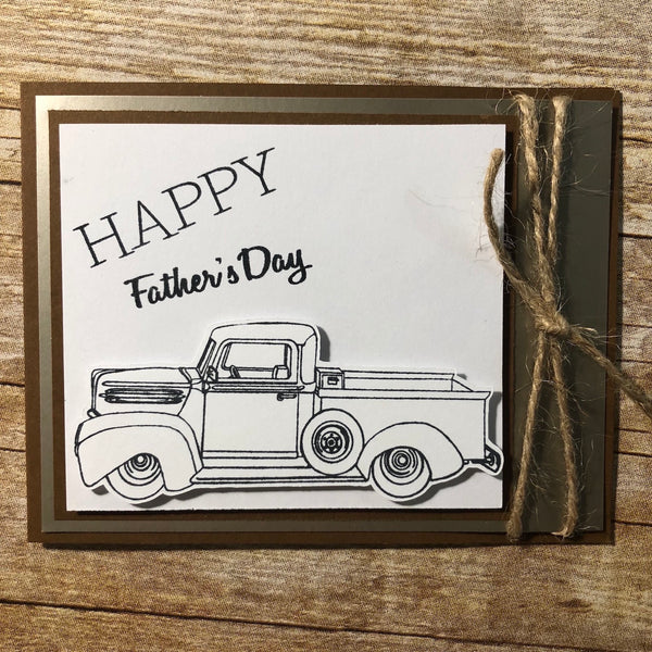 Father's Day Truck Card