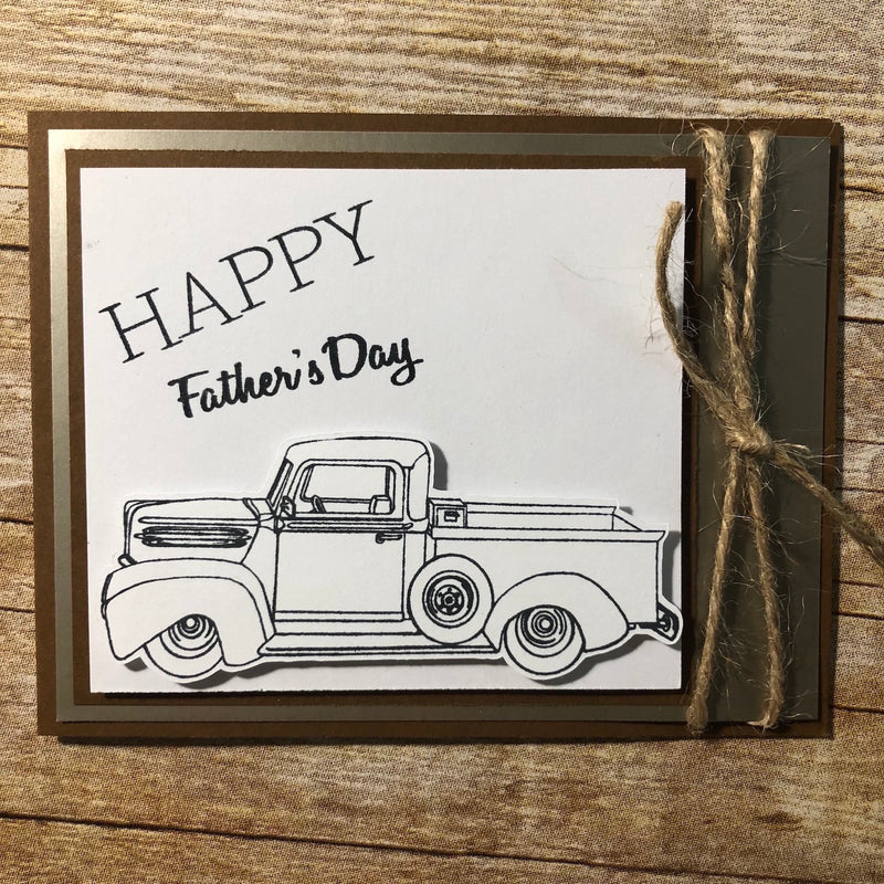 Father's Day Truck Card