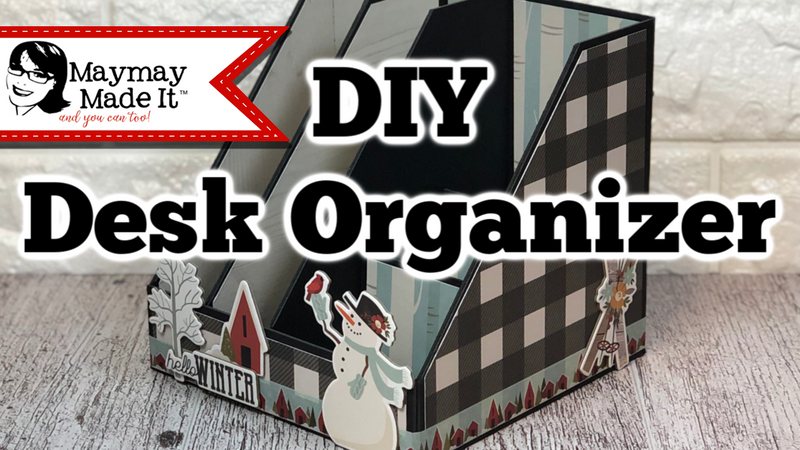DIY Desk Organizer Stationary / Tag Holder