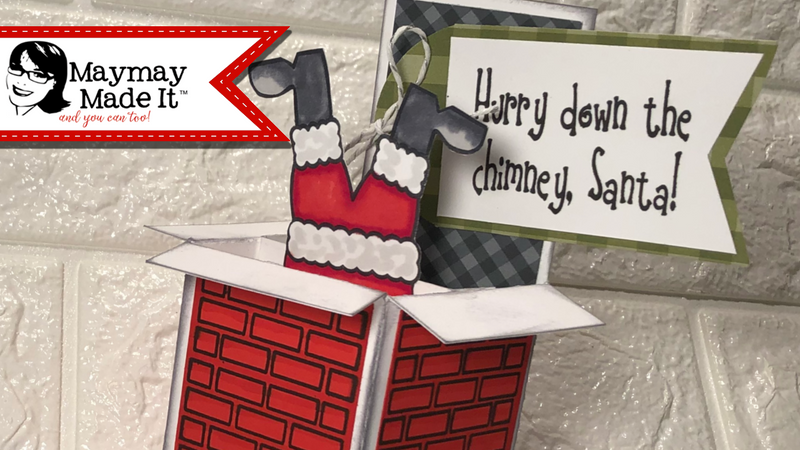 Christmas in July | Santa's Stuck Box Card