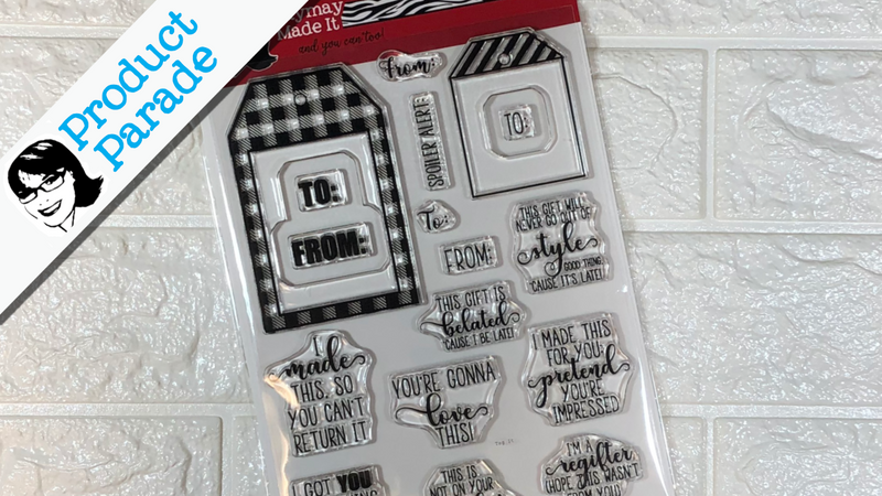 How to use the North Pole Shipping Label Stamp Set!