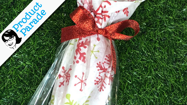 Top Tip: Gift Wrapping with Clear Bags & Tissue Paper