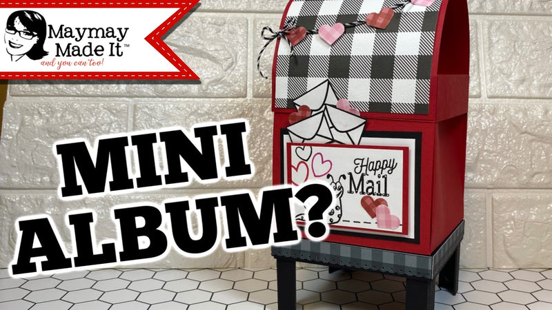 Mailbox Explosion Mini Album for Valentine's Day