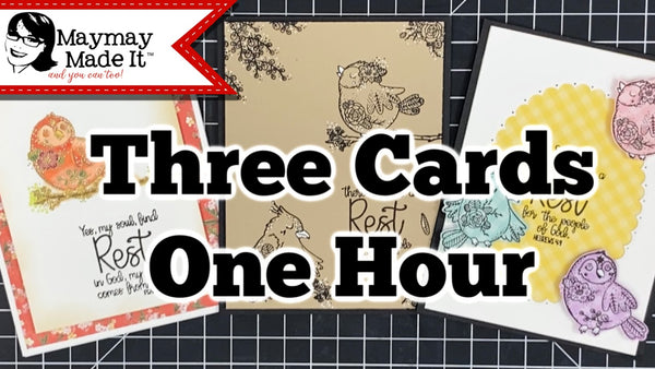Process of Making Three Cards