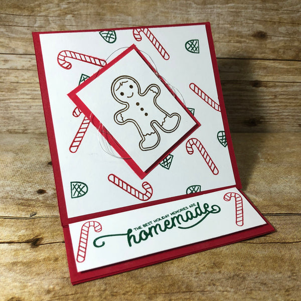 Embossed Easel Card