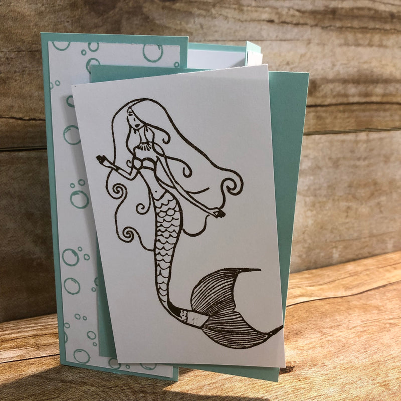 Mermaid Gatefold Card | Layer It Up