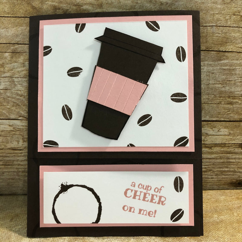 Layer It Up Blog Challenge | Coffee Gift Card Holder