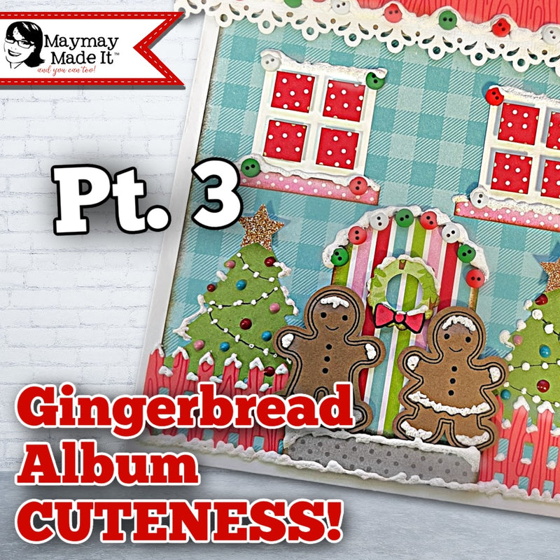 My FAVORITE thing I've EVER made! Part Three Decorating the front of the Album!