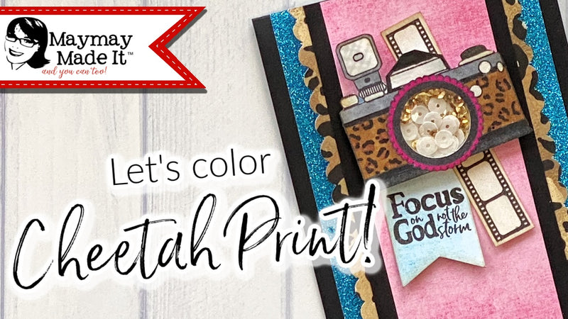 COLORING A PATTERN Let's color cheetah print with markers!  EASY!!