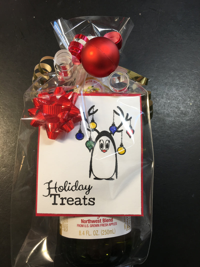Sparkling Cider Penguins By Crystal Cleveland