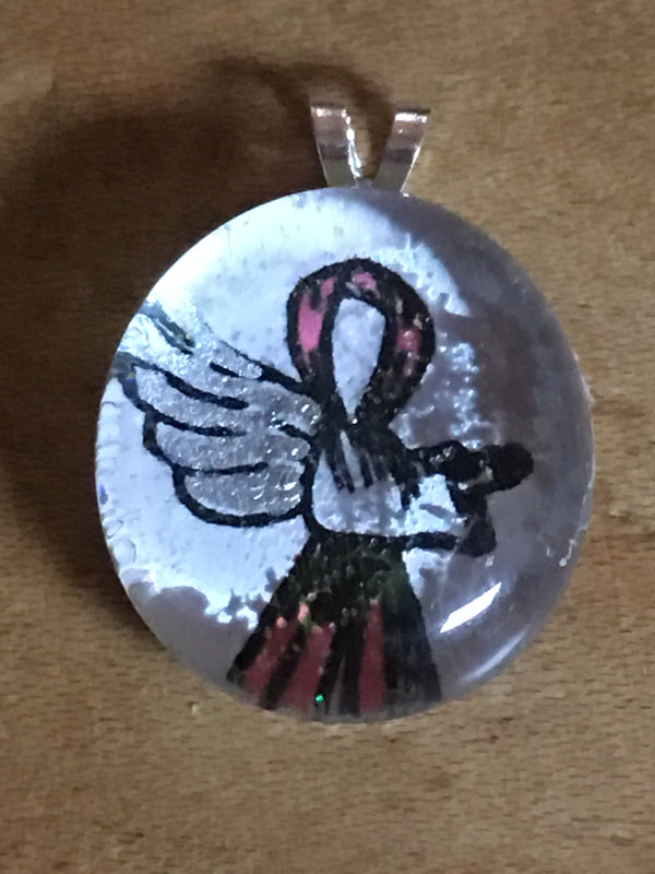 Stamped Pendant Gems by Crystal Cleveland