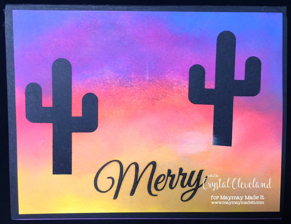 Merry Cactus To All! by Crystal Cleveland