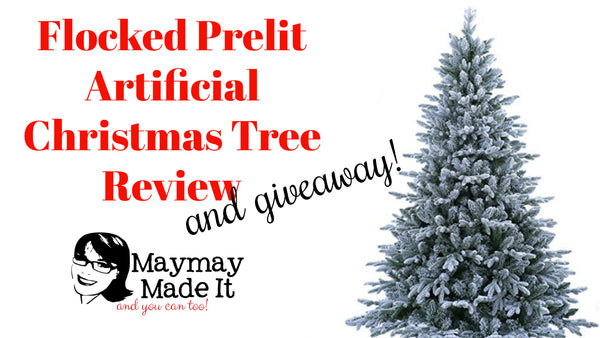 ABUSA Christmas Tree Review and Giveaway