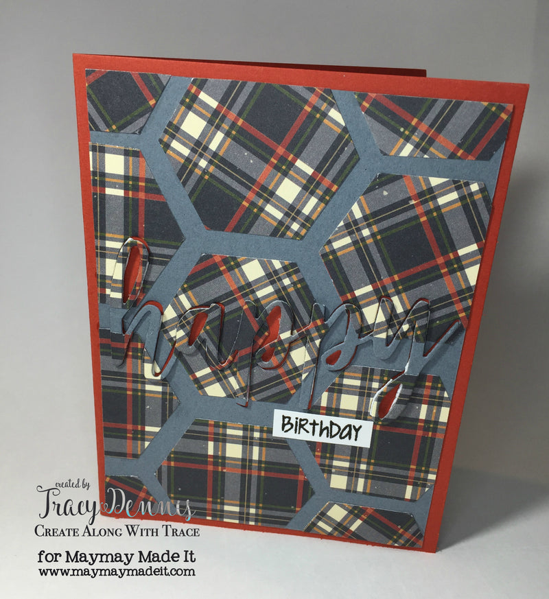 IG DT "Masculine Birthday Card" Challenge Created by Tracy Dennis