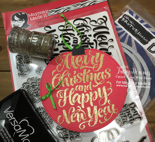 Ornament Shaped Card